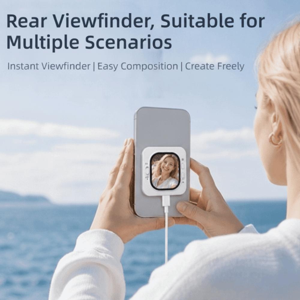 Magnetic Phone Selfie Monitor Wired Magnetic Phone Selfie Selfie Screen Phone Vlog