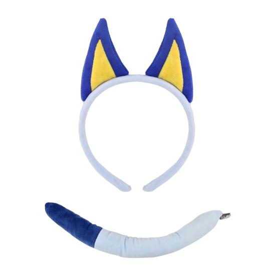 1/2 Pcs/Set Dog Costume Props Animal Ears Decor Hair Hoop Tail Set Birthday Party Cosplay Dress Up Accessories