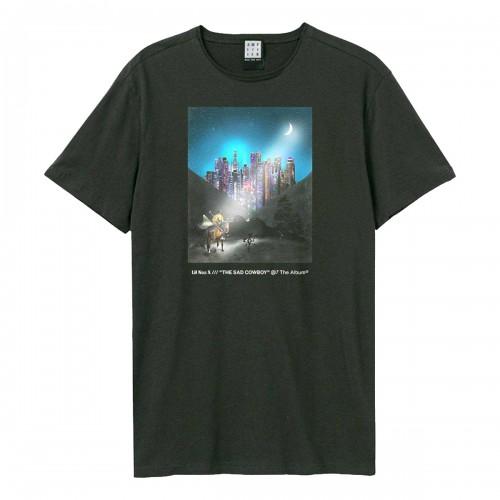 Amplified Unisex Adult The Sad Cowboy Lil Nas X T-Shirt