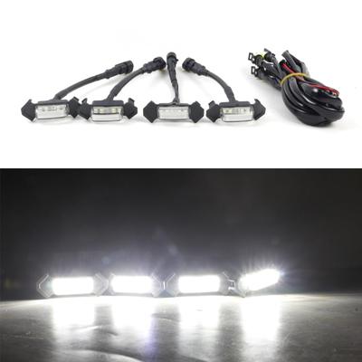 Hosioe LED Kühlergrill-Lichtkit Auto Tagfahrleuchten Automobil Umbauzubehör