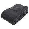 Microfiber Bedspread 180X230 Cm Dark Grey