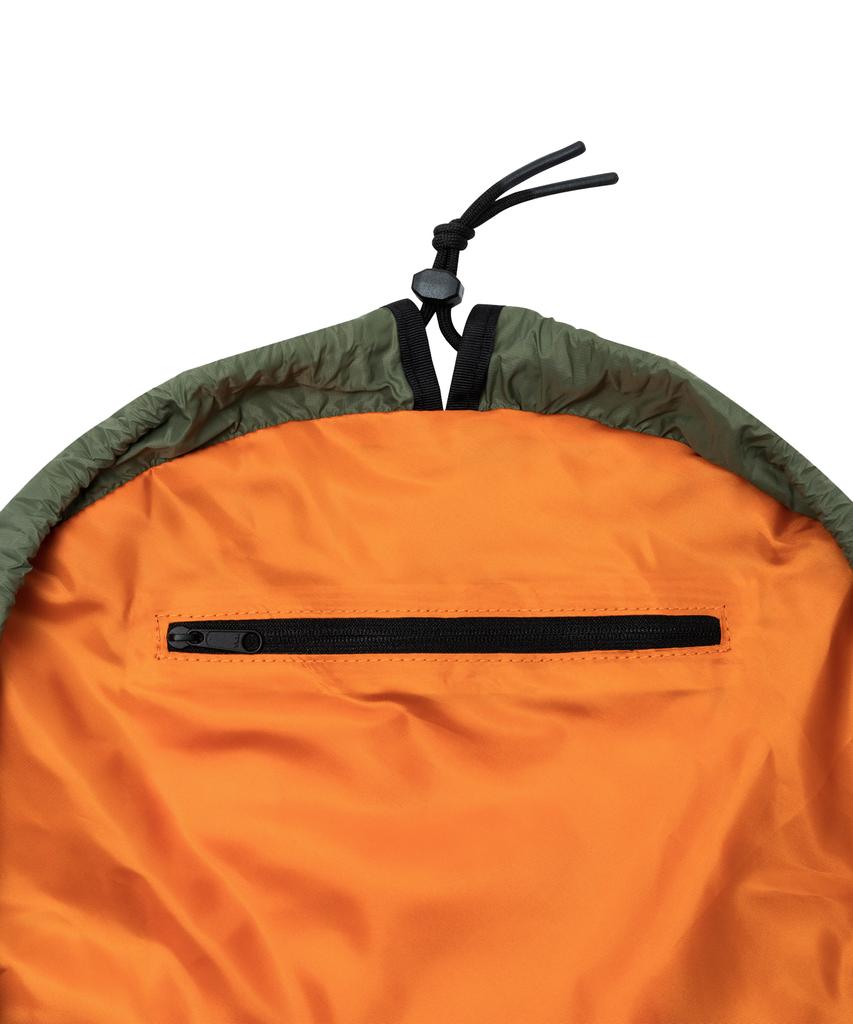 Kaneitei Dumpling Quilting Storage Cross Bag (Olive Drab) / Recycled