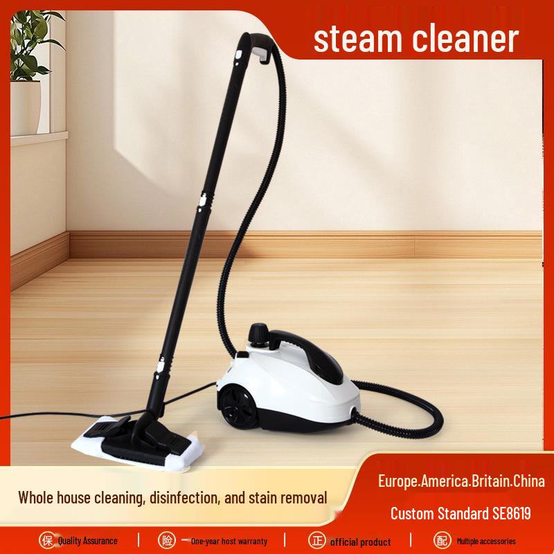 High-Temperature Steam Cleaner for Carpets, Kitchens, and Cars - Model 8619