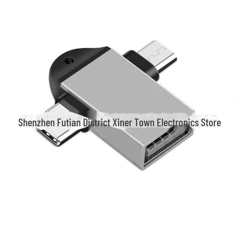 USB 3.0 to Type-C + Android OTG Adapter: Two-in-One Data & Charging Converter