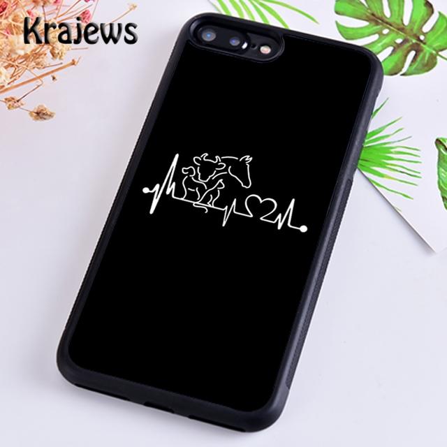 Krajews Vegan Vegetarians Animal Love Quotes Phone Case For iPhone 18 17 Air 16 15 14 plus 11 12 13 pro max coque Fundas