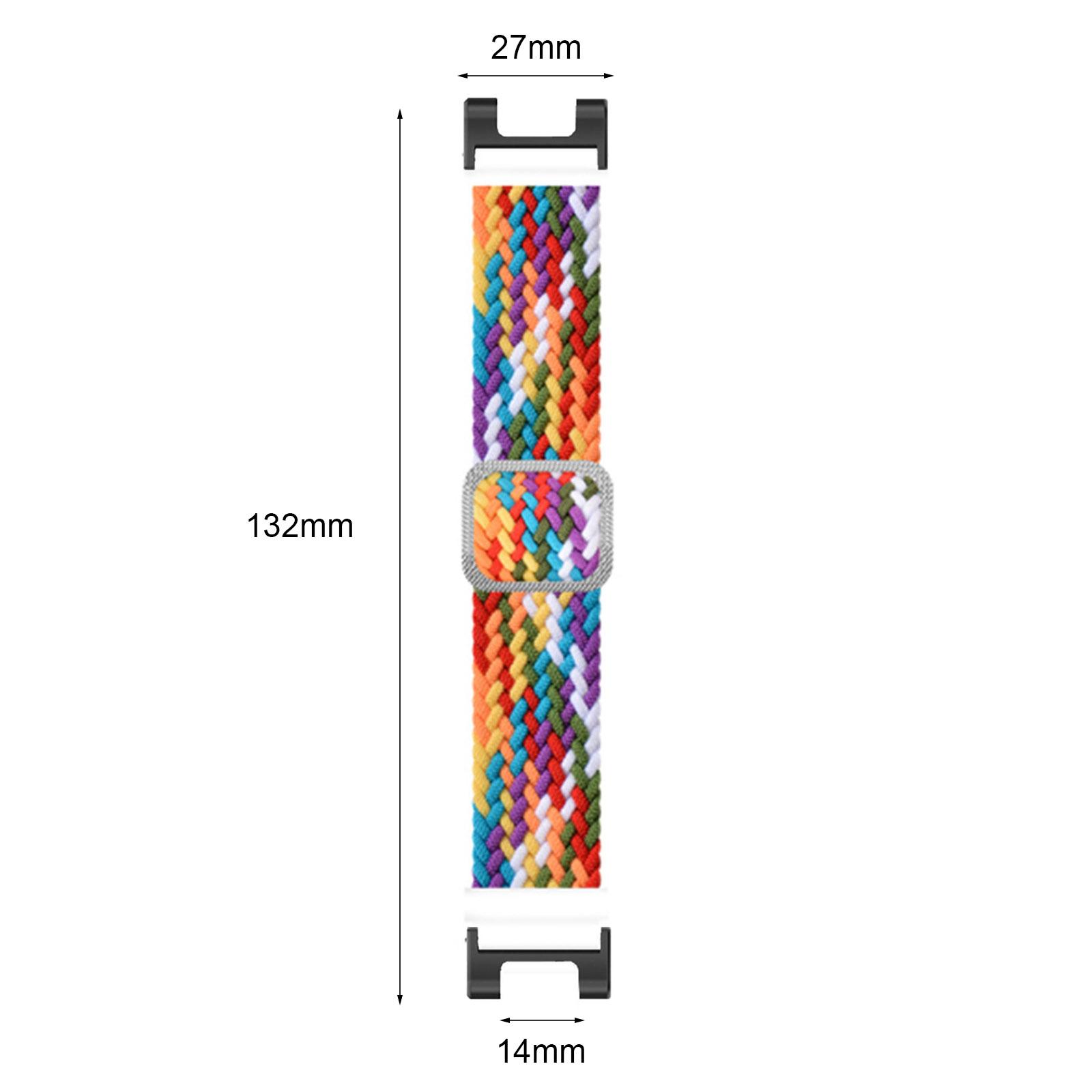 

Watch Bands 22mm Width Replacement Watch Straps Nylon Strap Compatible with Huami Amazfit T Rex T Rex Pro Type 3 разноцветный