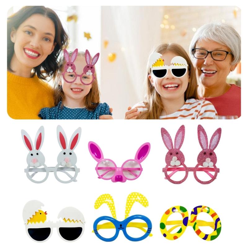 Cartoon Glasses Frame Easters Eyeglasses Children Funny Party Cosplay Cartoon Eyeglasses Easters Costume Decors Props