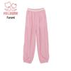 Fu Luomi Girls' Summer Lightweight Casual Pants