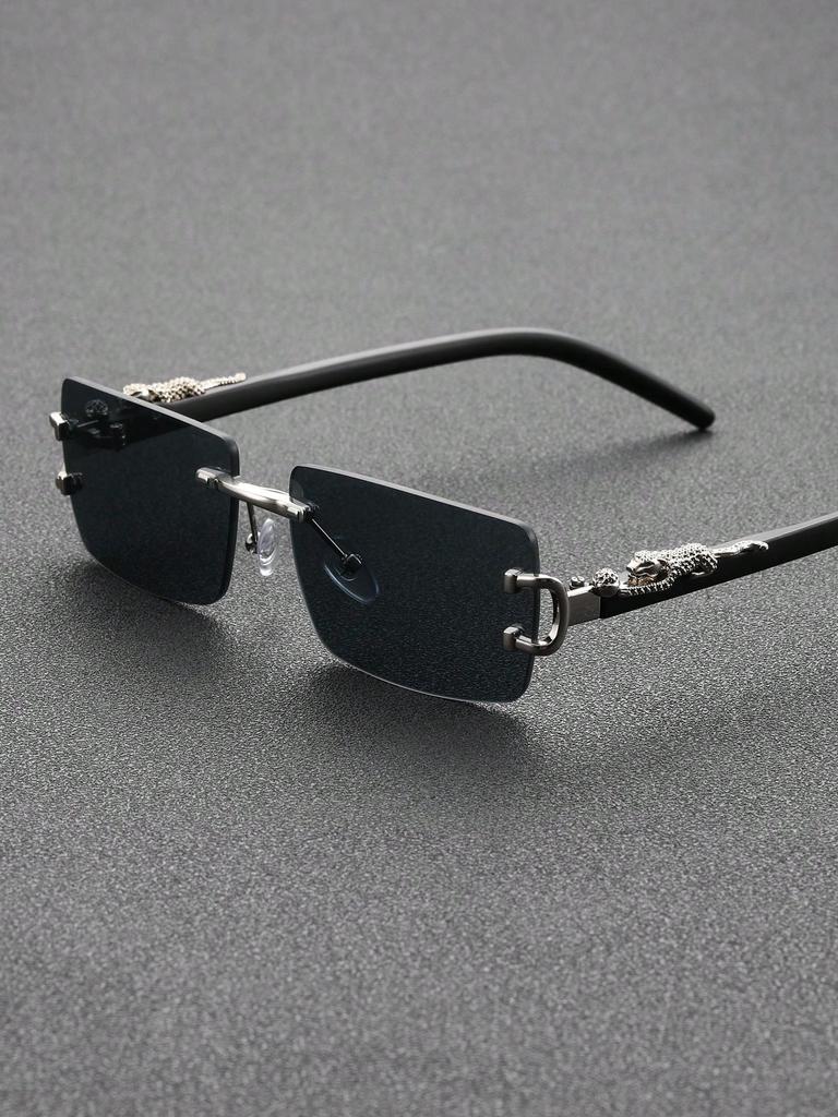 1/2 PCS Unisex Classic Square Frame Fashion Metal Sunglasses For Cool Outdoor Cycling Fishing Clothing Accessories