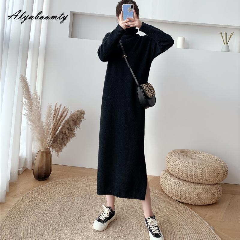 open lace back dress 10 Sweater Dresses Missing From Your Cold-Weather Wardrobe—All Under $50 main image 1