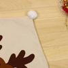 Merry Christmas Decor Cartoon Cute Elk Chair Cover Navidad Christmas Home Decoration Chair Cover Household Dustproof Chair Cover
