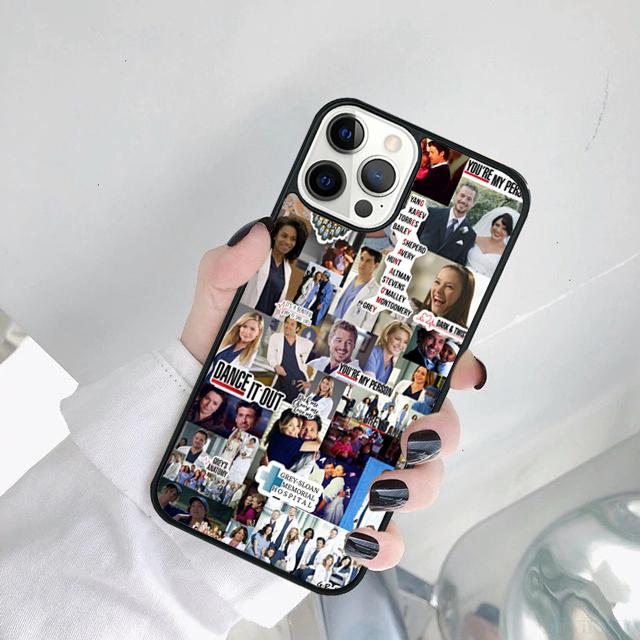 Greys Anatomy TV Show Meredith Phone Case Cover For iPhone 17 Air 15 Pro MAX 16 Plus 14 11 12 13