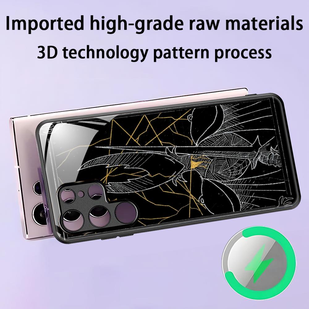 HOT GAME Hollow Knight Silksong Phone Case For Samsung S25 S24 S23 S22 S21 S20 Plus Ultra Note20 Glass Magnetic Case