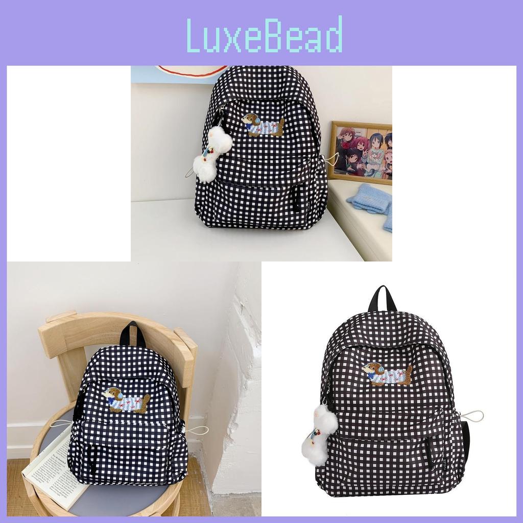 Double River Girl School Backpack With Nylon Material For Students And Casual Use