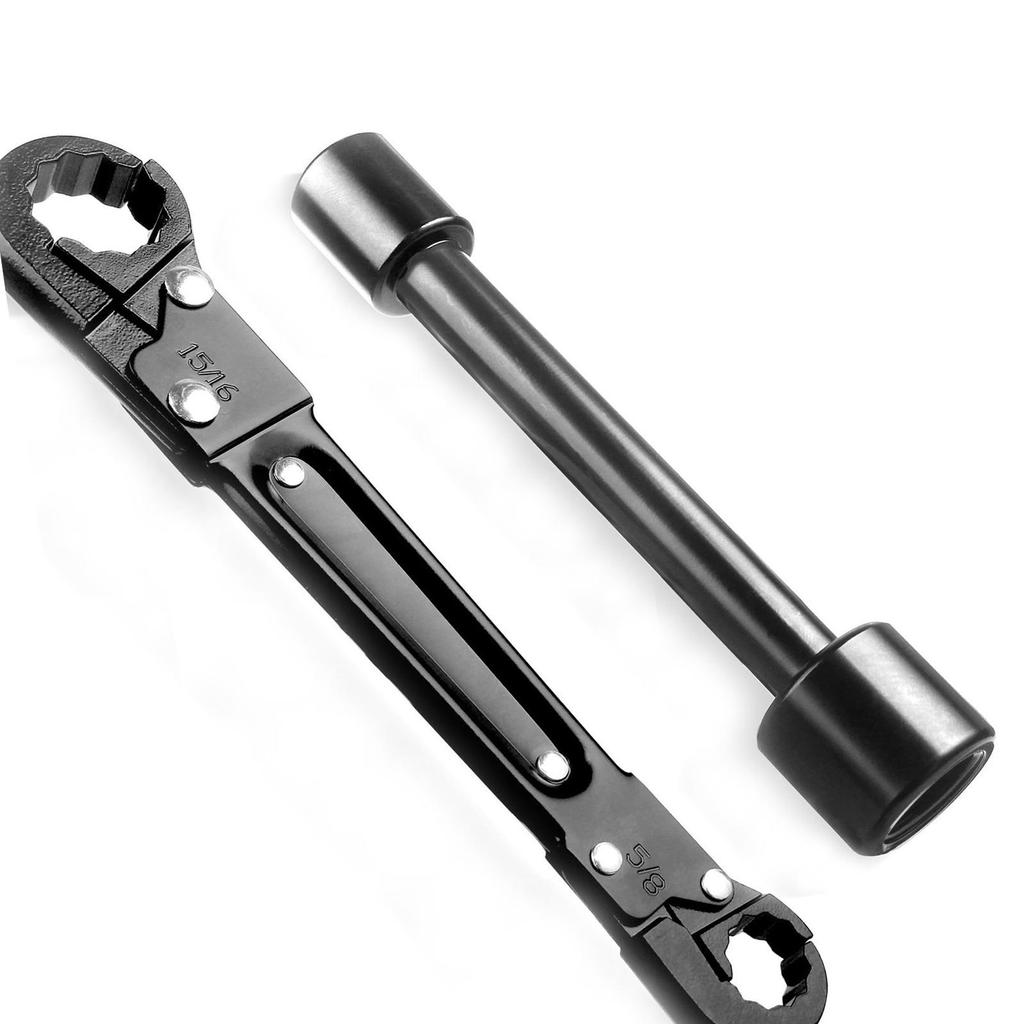 Plumbing Tools Dual Kwik Tite Wrench Kit,Angle Stop Wrench, Plumbing Wrench Angle Stop Wrench Kit, Angle-on Wrench Professional Plumber Wrench Tools