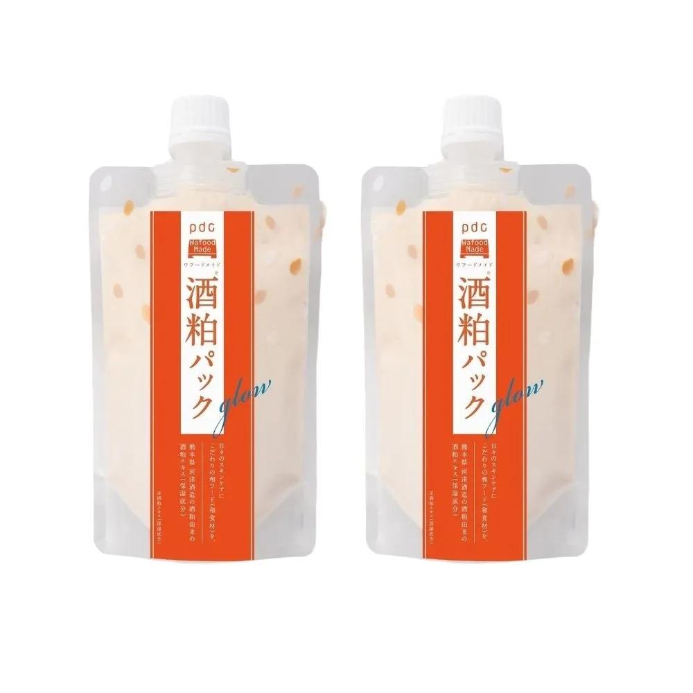 Wafood Made Sake Lees Pack Glow Wash-Off Pack 170g 2 Packs