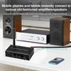 T500 DAC Bluetooth 5.4 Audio Receiver Digital To Analog Converter 3.5mm AUX RCA Coaxial USB U-Disk Karaoke Stereo Wireless Adapter
