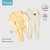 Youqi Unisex Baby Long Sleeve Pajama Set