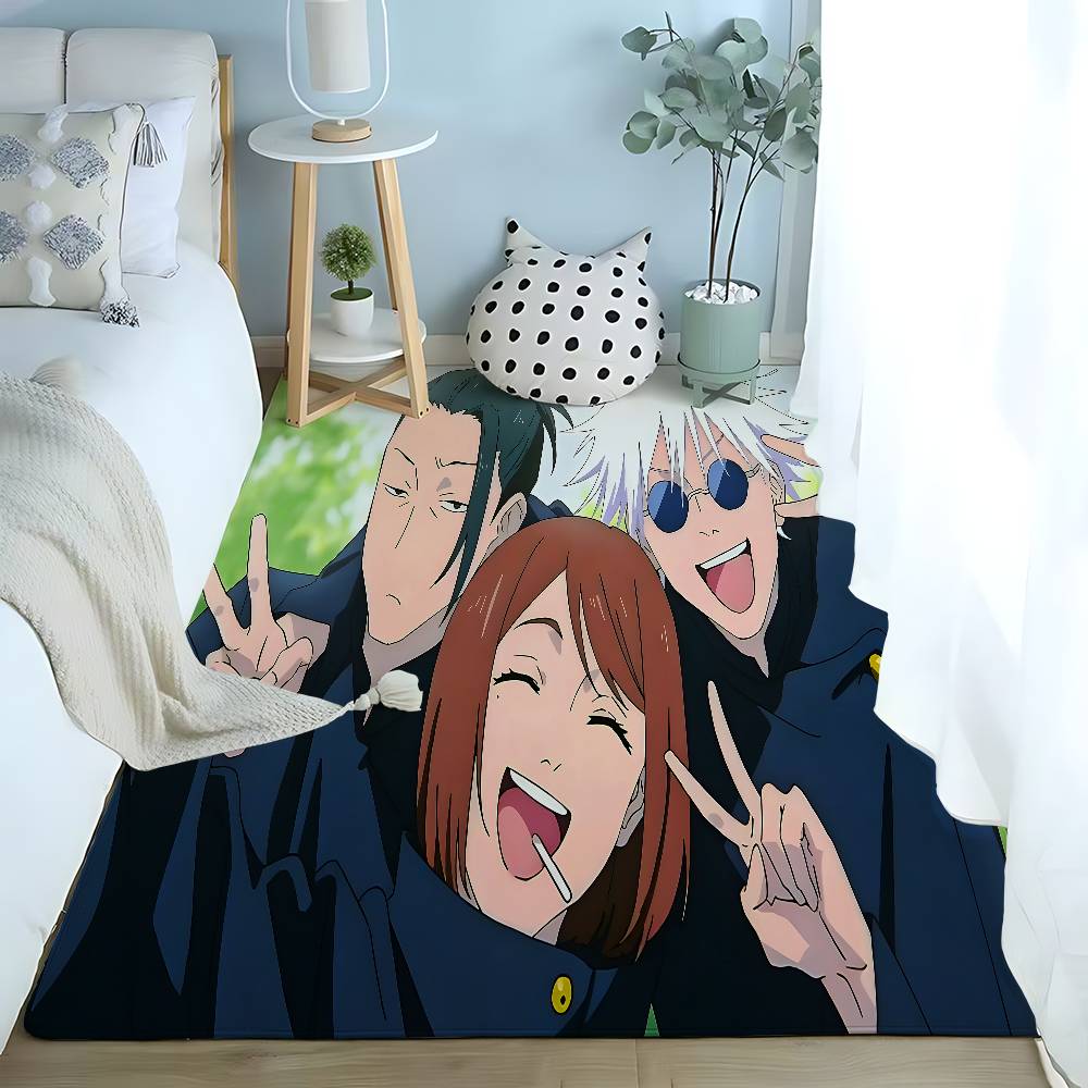 Classic Anime-J-jujutsu-Kaisen-S Cool Carpet Bathroom Anti-slip Mat Door Mat Home Decoration Mat Entrance Mat Scratch-resistant