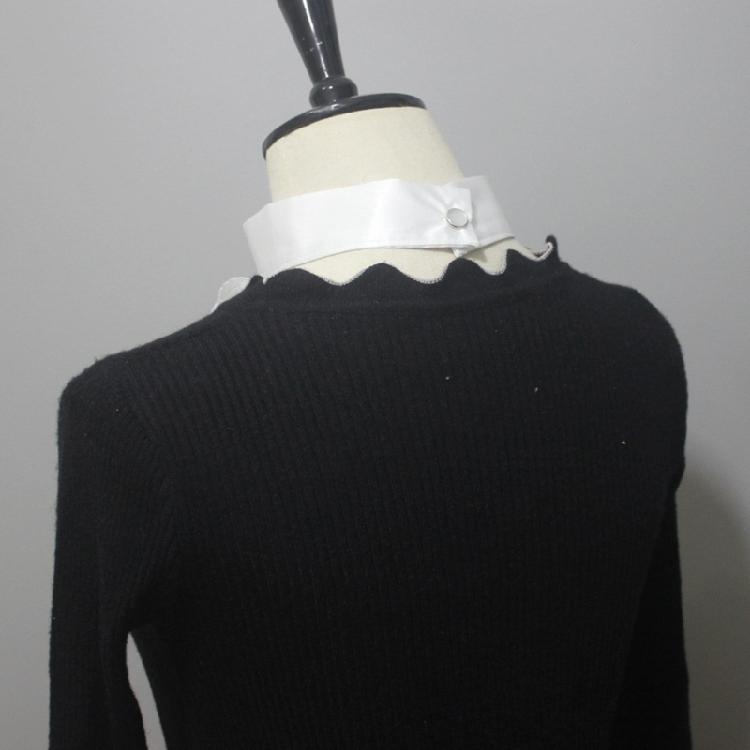 Ruffle Lace Jabot False Collar Steampunk Victorians Colonial Neck Collar Necktie