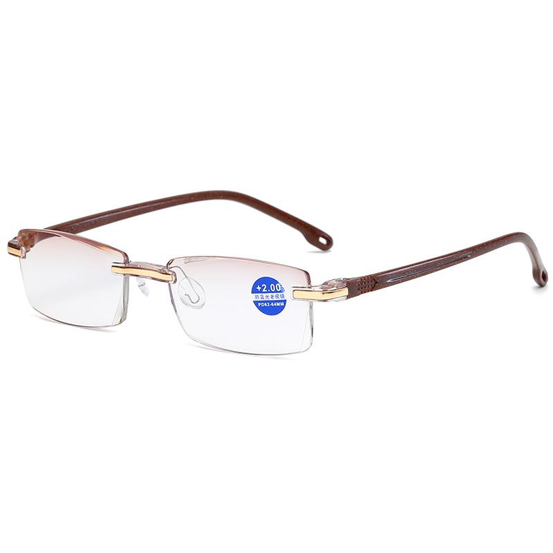 Fashion Presbyopic Glasses Anti-Blue Light Reading Glasses for Men and Women Retro Hyperopia Eyewear+1.0+1.5+2.0+2.5+3.0+3.5+4.0