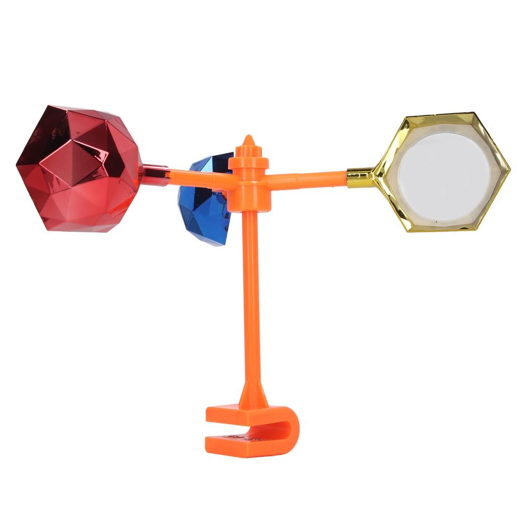 Bird Deterrent 360 Degrees Flashing Rotating Wind Drive Bird Repeller Animal Repeller for Orchard Field Airport