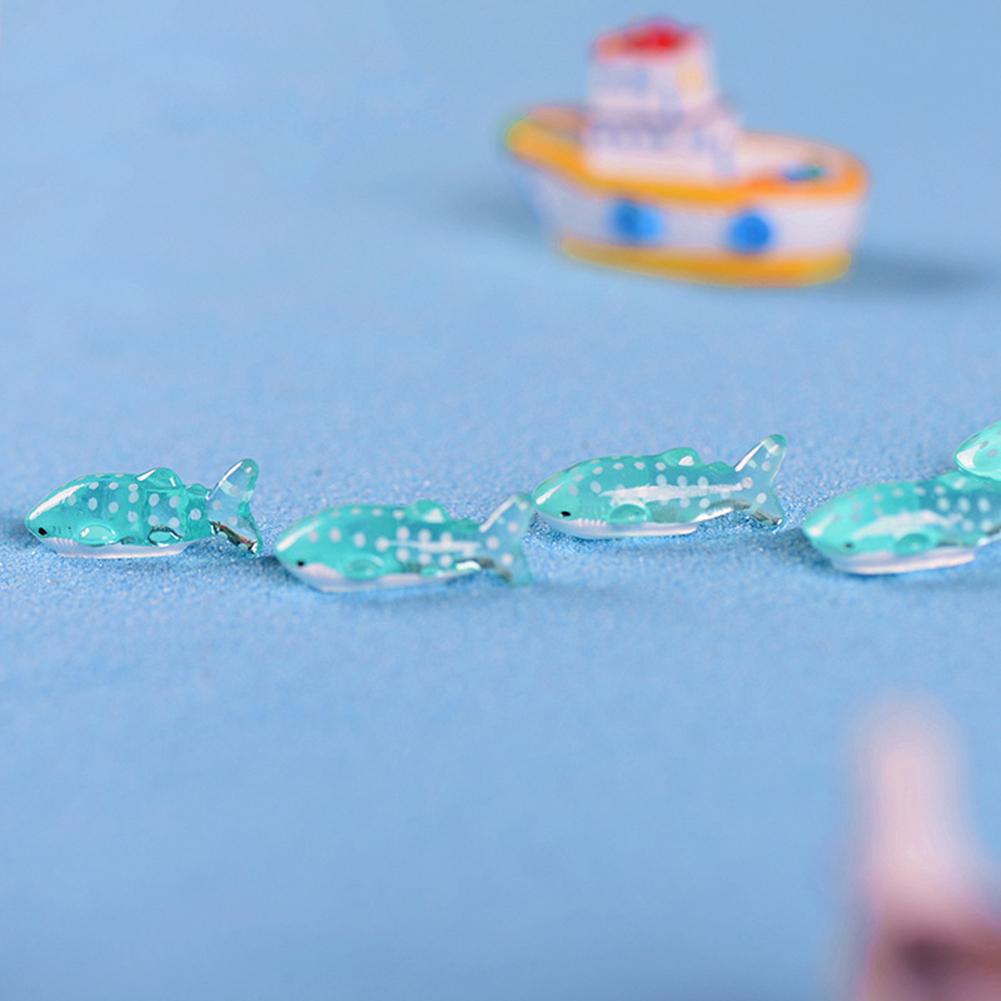 Figurky 5 ks Mikro zahradní krajina DIY Domácí dekorace Žralok Mechové ozdoby Bonsai Stolní dekor