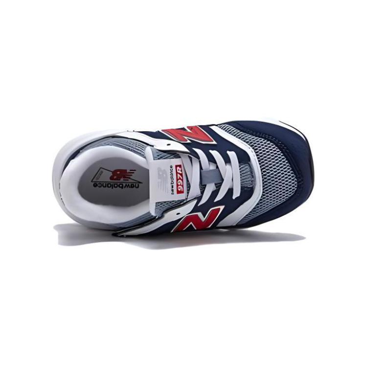 New Balance 997R New-B Hook & Loop Toddler Navy Team Red Baby Sneakers Blue NW997REA