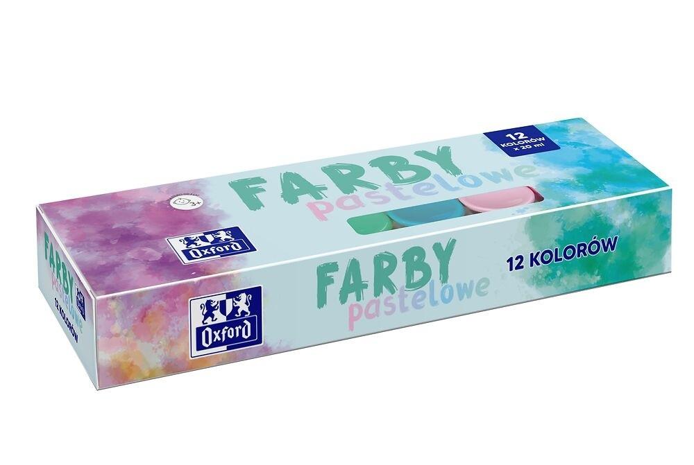 Farby Plakatowe Oxf 12Kol Pastel 20Ml 400175578