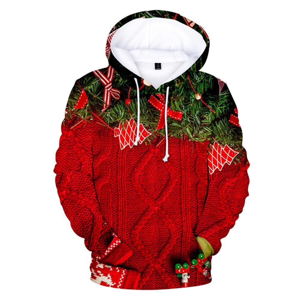 Mens Fashion Autumn Spring Christmas 3D Print Oversized Hoodeds Unisex y2k Man Woman Funny Harajuku new in hoodies & sweatshirts