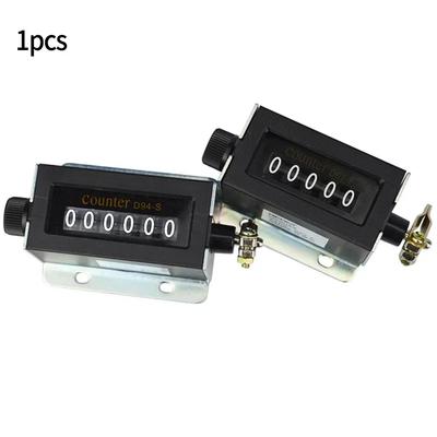 1PC Lap Counter Mechanical Resettable Counter Metal Pull Stroke Press Printing Tally Counter D67-F Type Tool Parts