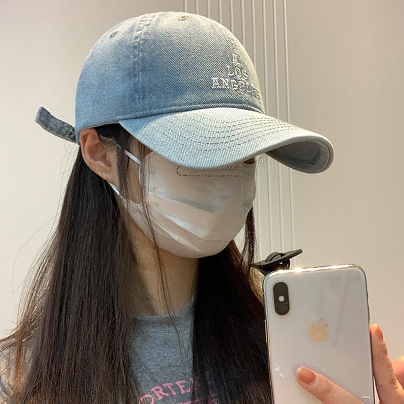 Stylish Korean Ins Embroidered Baseball Cap For Casual Spring Fashion Unisex