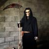 Halloween lebka hororová maska latexový válečník démon smrti lebková helma rekvizita zpracování