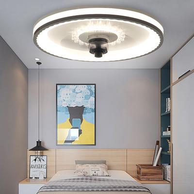 AC 220V Dimmable LED Ceiling Fan Light Remote Control Fan With Lighting Adjustable Wind Speed LED Air Cooler Lamp 72W