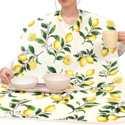 STIL Dekor Pflege Esslätzchen Tischmatte 1 Stück Zitrone Esslätzchen Pflege Pflege Stilvoll Niedlich Altenheim Pflegebedarf Waschbar