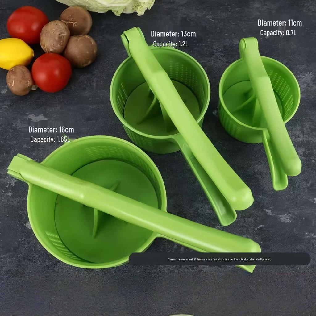 High Efficiency Manual Vegetable Water Squeezer & Dehydrator for Juices and Dumpling Fillings