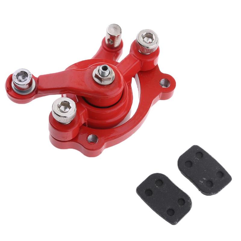 Red Rear Disc Brake Caliper for Mini Scooter Pocket Dirt Bike Quad