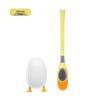 Yellow Duck Silicone Toilet Brush - Punch-Free Dead Angle Cleaner