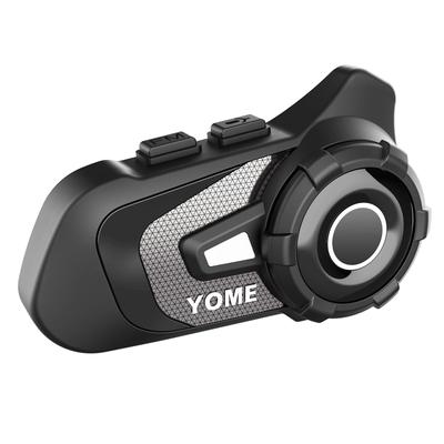 YOME Bike Intercam S2 Plus Intercom Motorcycle Communication Device Communication Distance 2000M Bluetooth 5.2 Motorcycle Intercom Motorcycle Radio