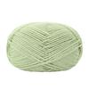 Snowy Velvet 3-Ply Medium Thick Yarn Kit: Knitting Needles, Scarf, Sweater, Baby Yarn, Crochet, DIY Material.
