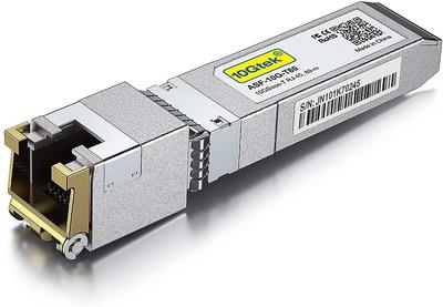 10Gtek 10G Optical Compatible with Cisco Ubiquiti 10GBase-T SFP+ Module, 10G-T, Copper, RJ-45 SFP+ CAT.6a, 80m, Transceiver, SFP-10G-T-S, Meraki,