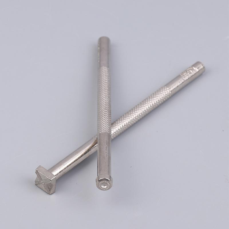 1/2Pcs Leather Stamping Metal Punch Diy Leather Carving Tools Stamp Wax Leather Craft Punch Stamps