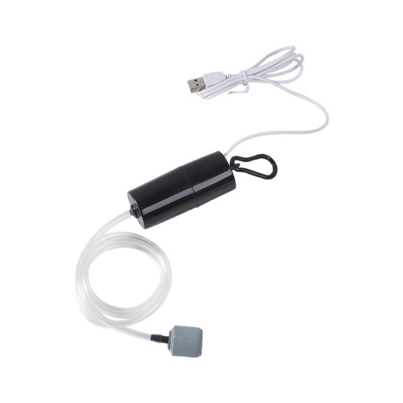 Aerator Fish Breeding Air Pump Silent Portable Aquarium Fish Tank Portable Mini Usb Oxygen Pump