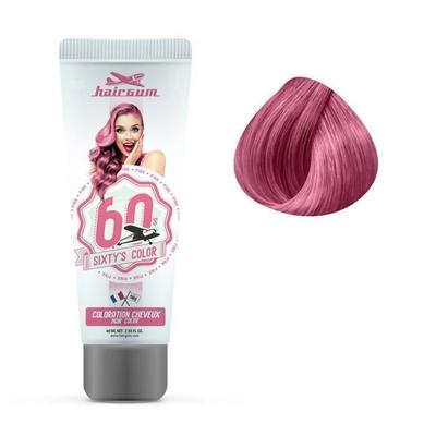 Polopermanentní barva - Hairgum - Růžová - 60 ml - Pro všechny typy vlasů - Unisex