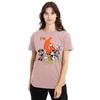 Mickey Mouse & Friends Womens/Ladies Vintage Group 6th Birthday T-Shirt