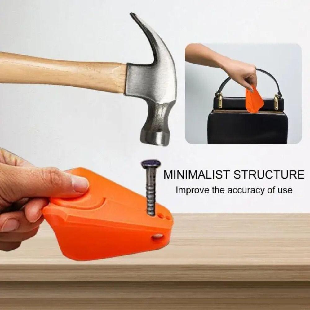 Plastic Material Anti Slip Fixer Hand Protecting Nail Fixer  Construction Work