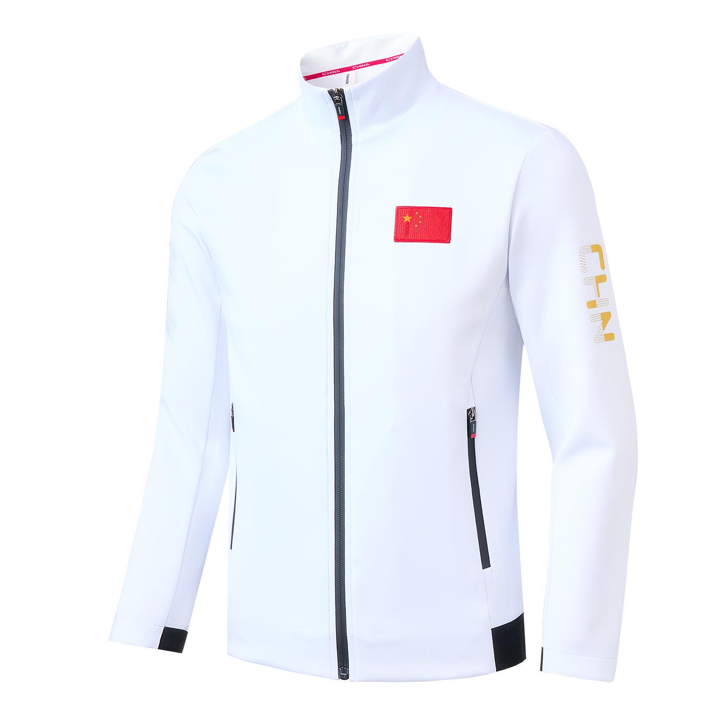 Unisex Stand-Collar Hoodie: Long Sleeve Casual Sports & Martial Arts Training Uniform 2XL