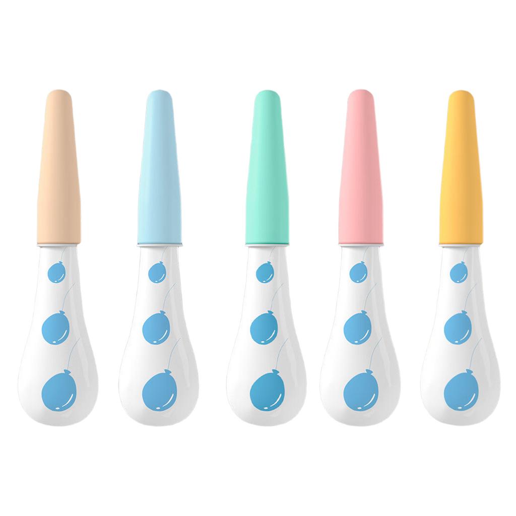 Aspirator Nazal pentru Bebeluși Curățător Nas pentru Alinarea Congestiei și Respirație Ușoară cu 4 buc Sac de Depozitare pentru Sugari Copii Mici