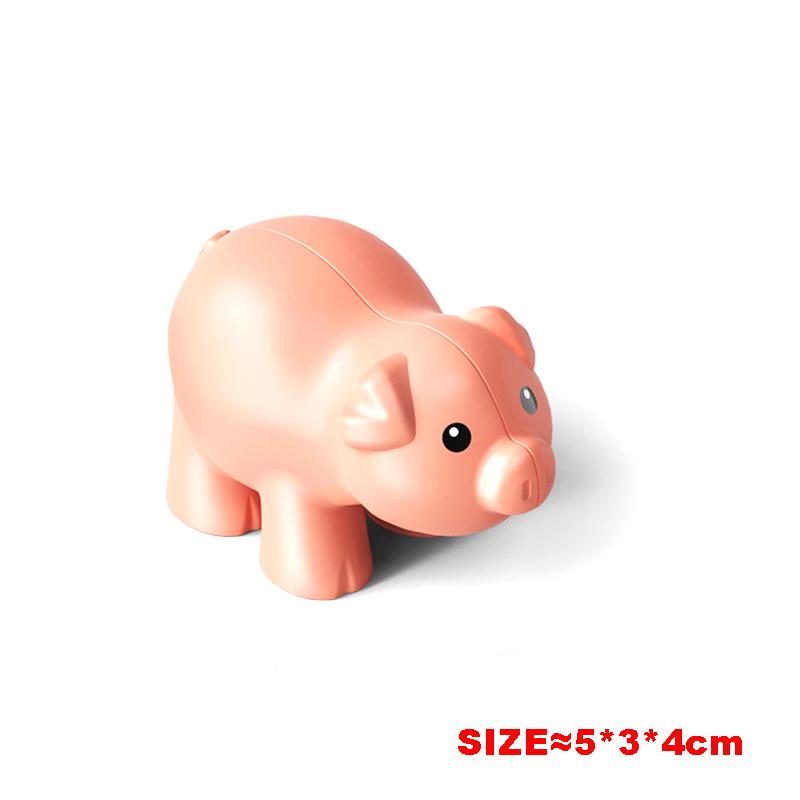 

Великі будівельні блоки Аксесуари Зоопарк Лялька Кенгуру Носоріг Зебра Динозавр Тварини Серія DIY зібрані Duploes Іграшка для дітей Подарунок