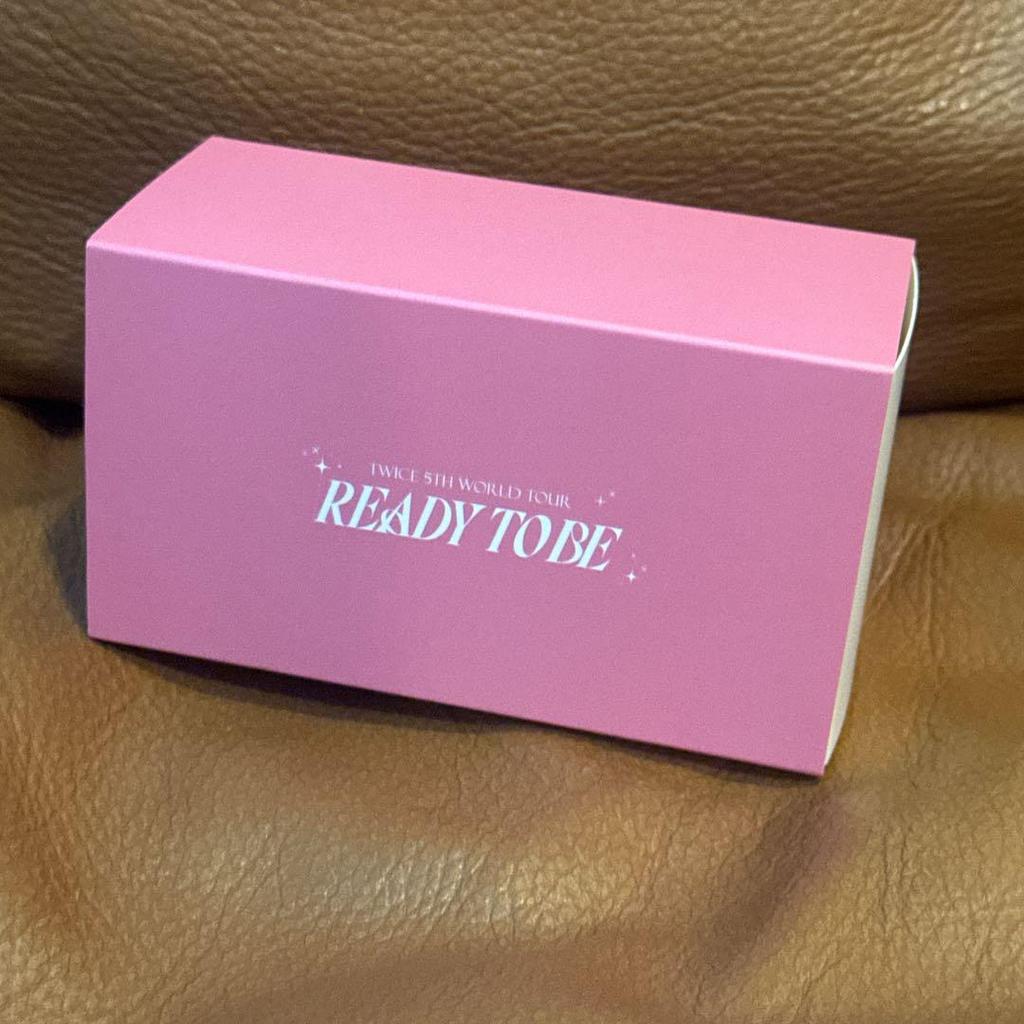 [USED] TWICE READY TO BE Korean Momo Soju Cup Glass Soju